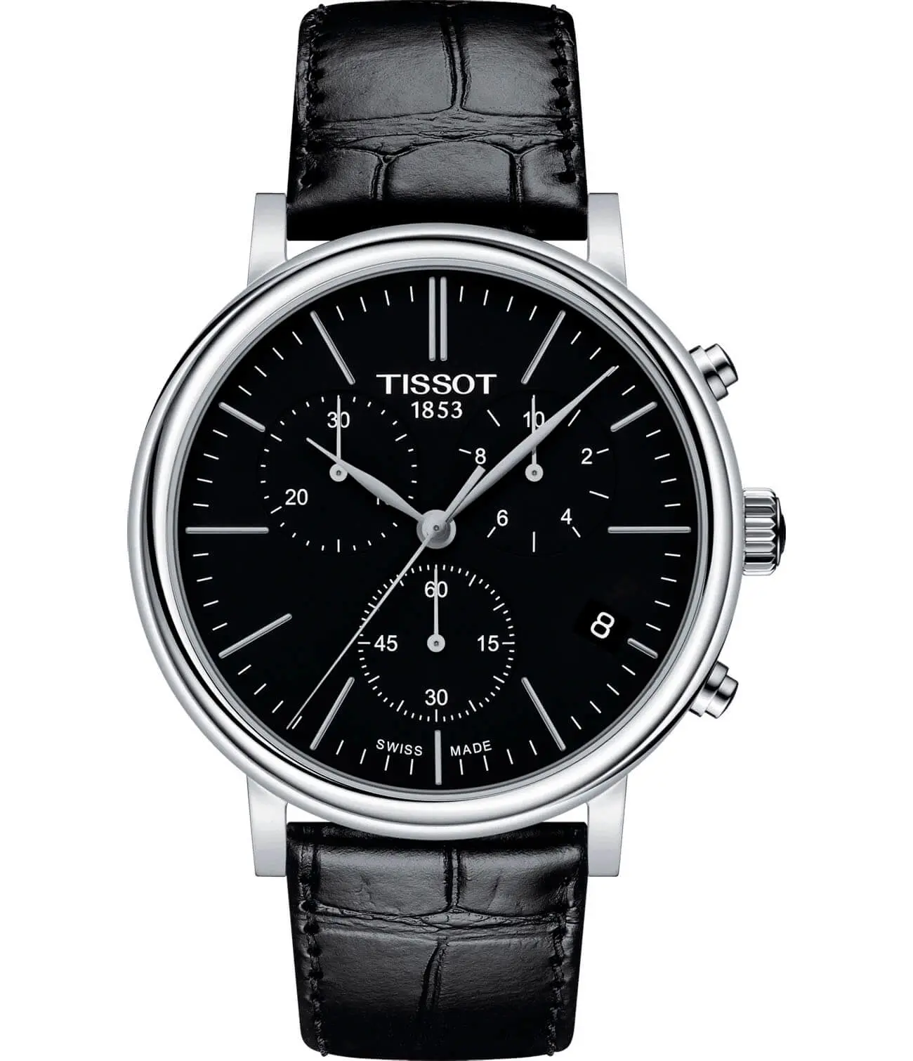 Часы Tissot Carson Premium Chronograph T1224171605100 купить в Омске по  цене 65485 RUB: описание, характеристики