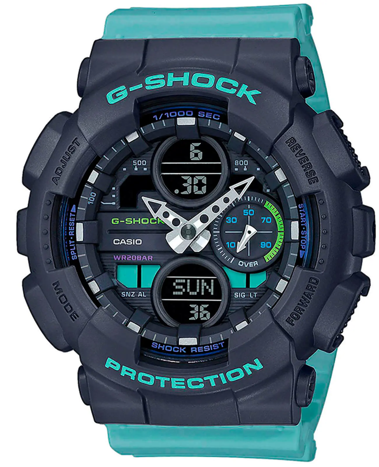 Часы Casio G-Shock GMA-S140-2A купить в Оренбурге по цене 16060 RUB:  описание, характеристики