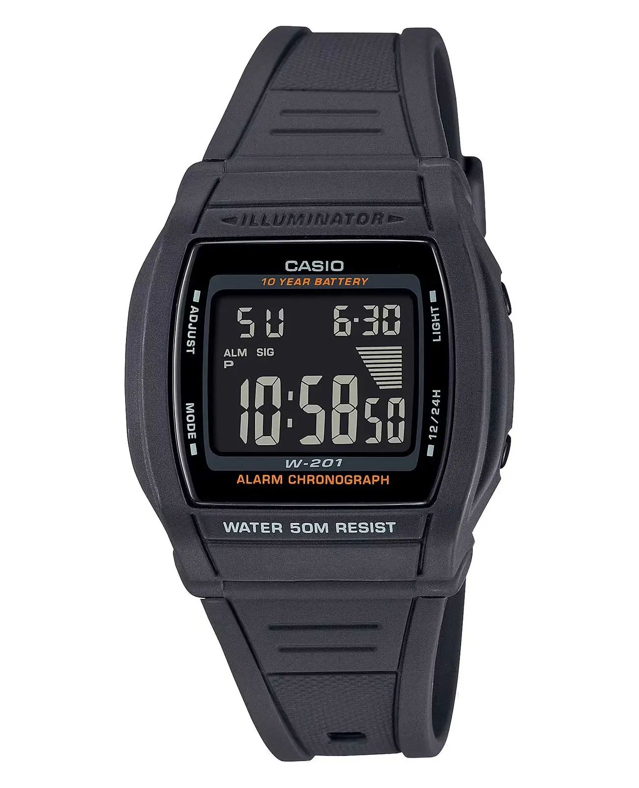 Casio Collection W-201-1BVEG