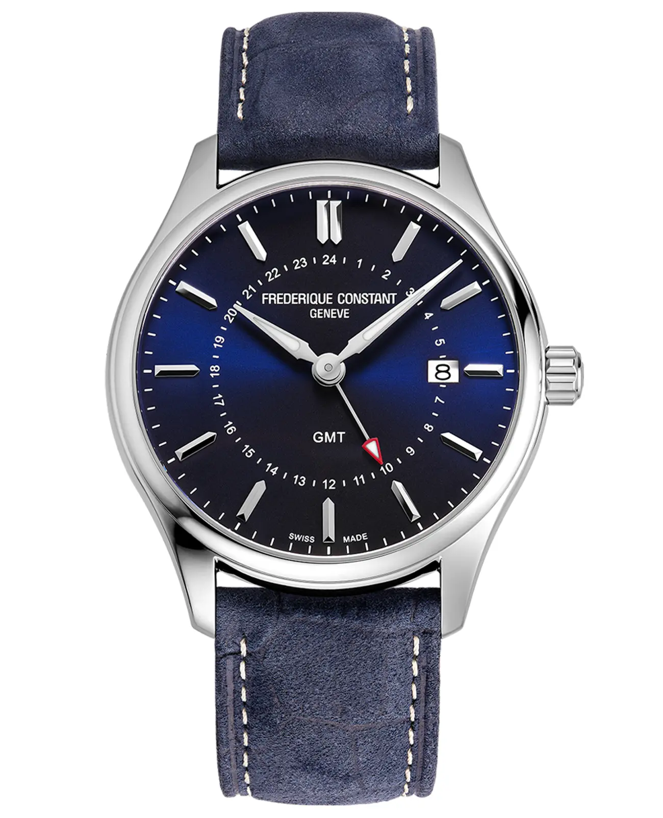 Frederique Constant Classics Quartz GMT FC-252NS5B6