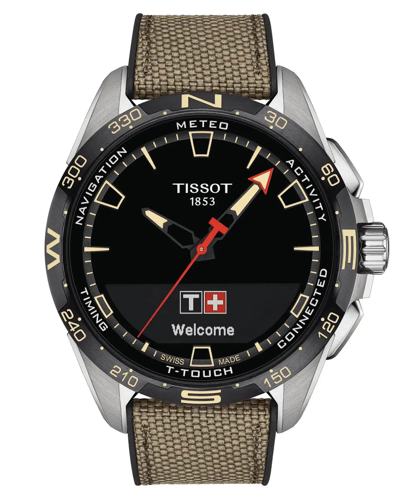 Часы Tissot T-Touch Connect Solar T1214204705107 купить в Оренбурге по цене  154072 RUB: описание, характеристики