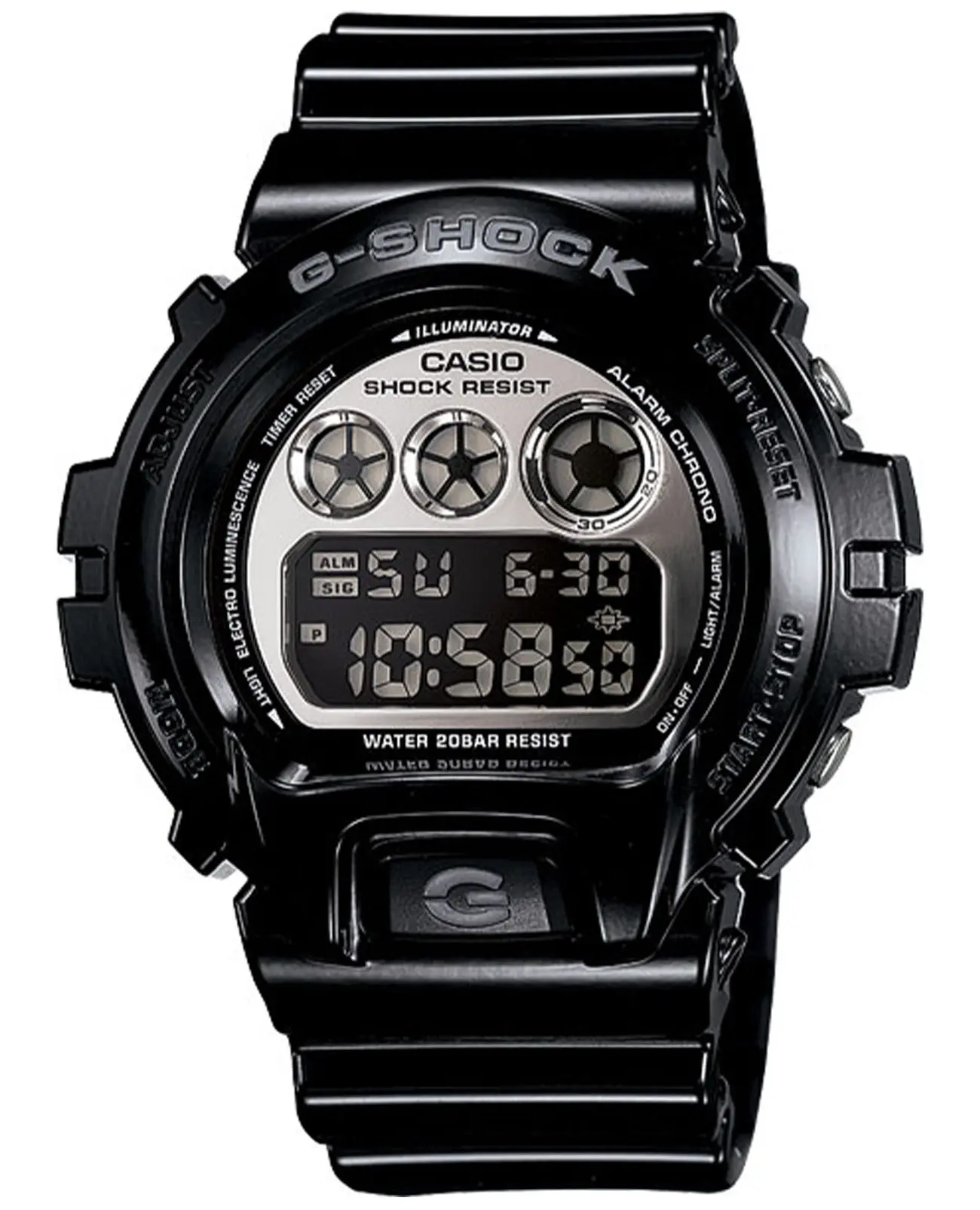 Часы Casio G-Shock DW-6900NB-1E купить в Омске по цене 14975 RUB: описание,  характеристики