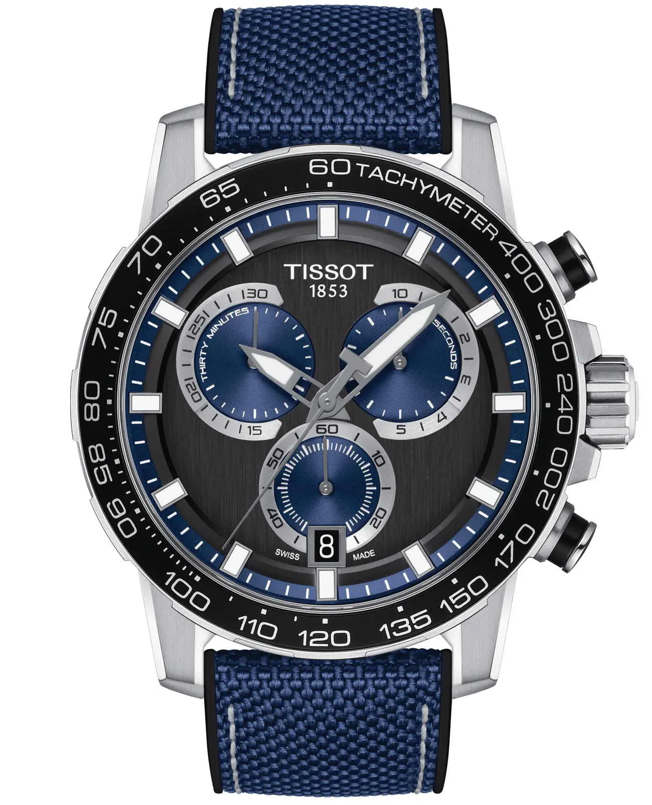 Часы Tissot SuperSport Chrono T1256171705103 купить в Оренбурге по цене  66272 RUB: описание, характеристики