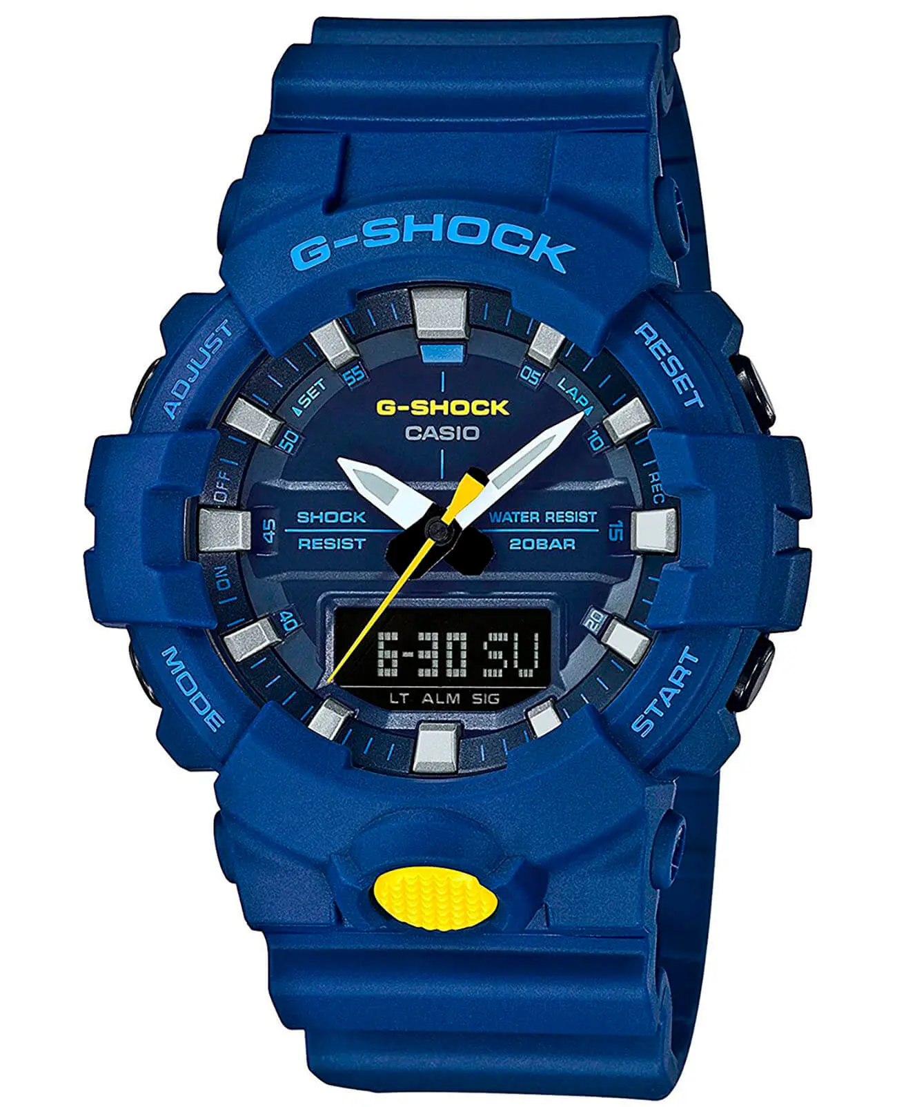 Часы Casio G-Shock GA-800SC-2A купить в Комсомольск-на-Амуре по цене 15766  RUB: описание, характеристики