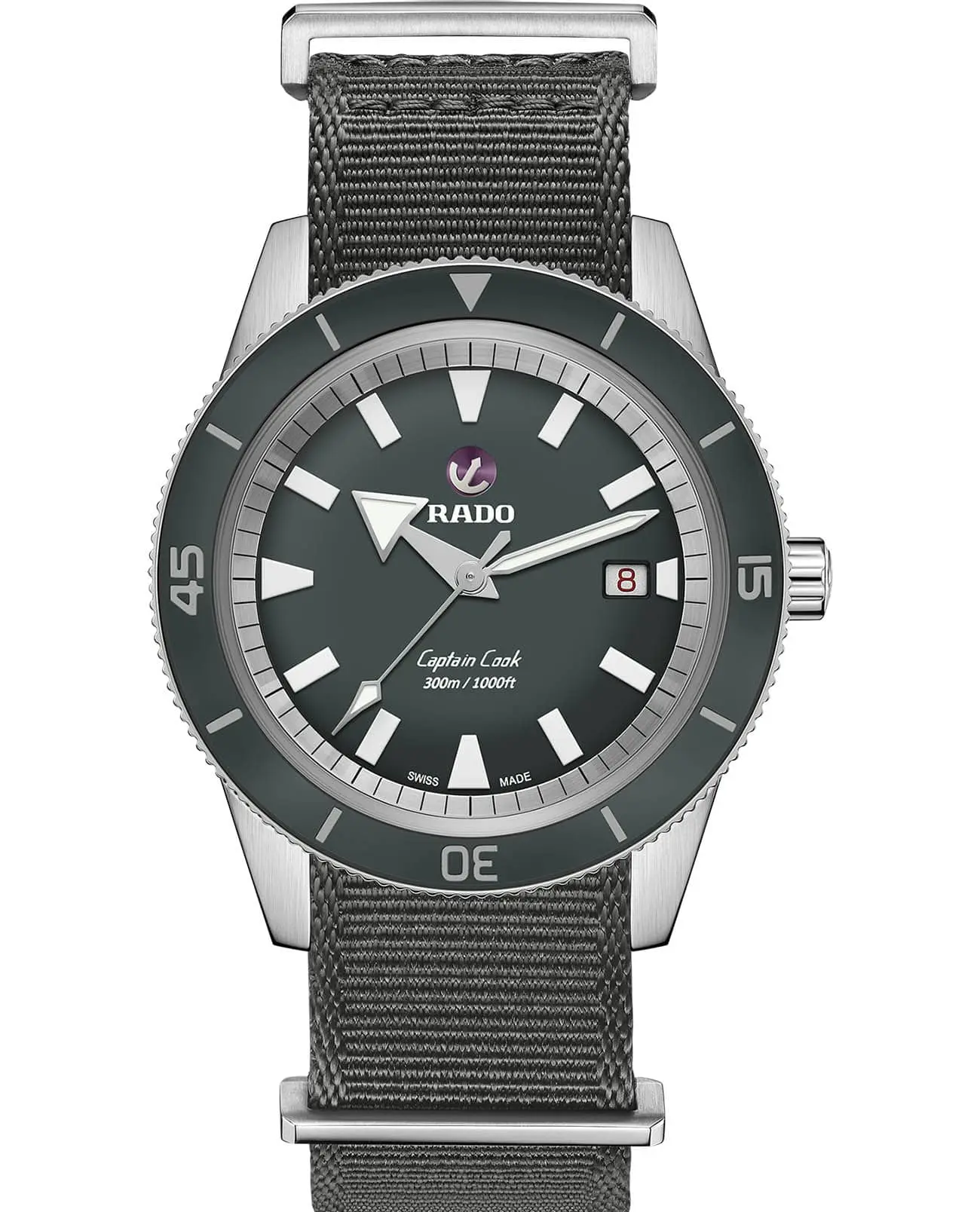 Часы Rado Captain Cook Automatic R32105103 купить в Омске по цене 153185  RUB: описание, характеристики