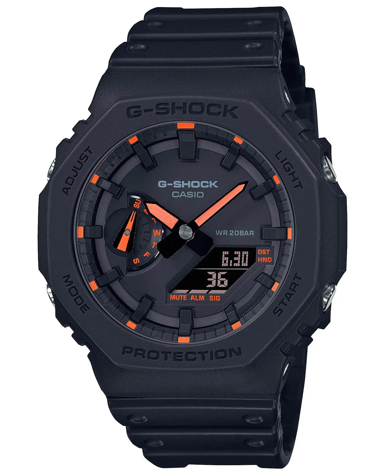 Часы Casio G-Shock GA-2100-1A4 купить в Казани по цене 18980 RUB: описание,  характеристики