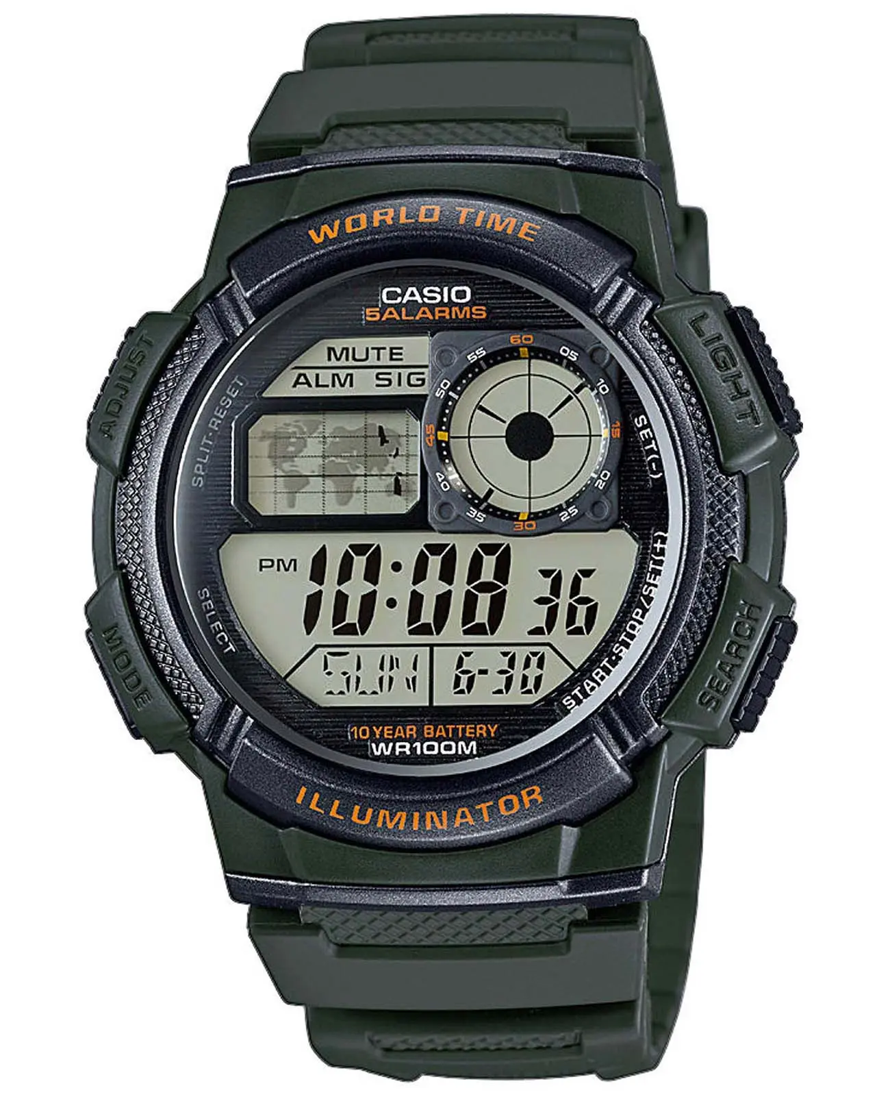 Часы Casio Collection AE-1000W-3A купить в Рыбинске по цене 4894 RUB:  описание, характеристики