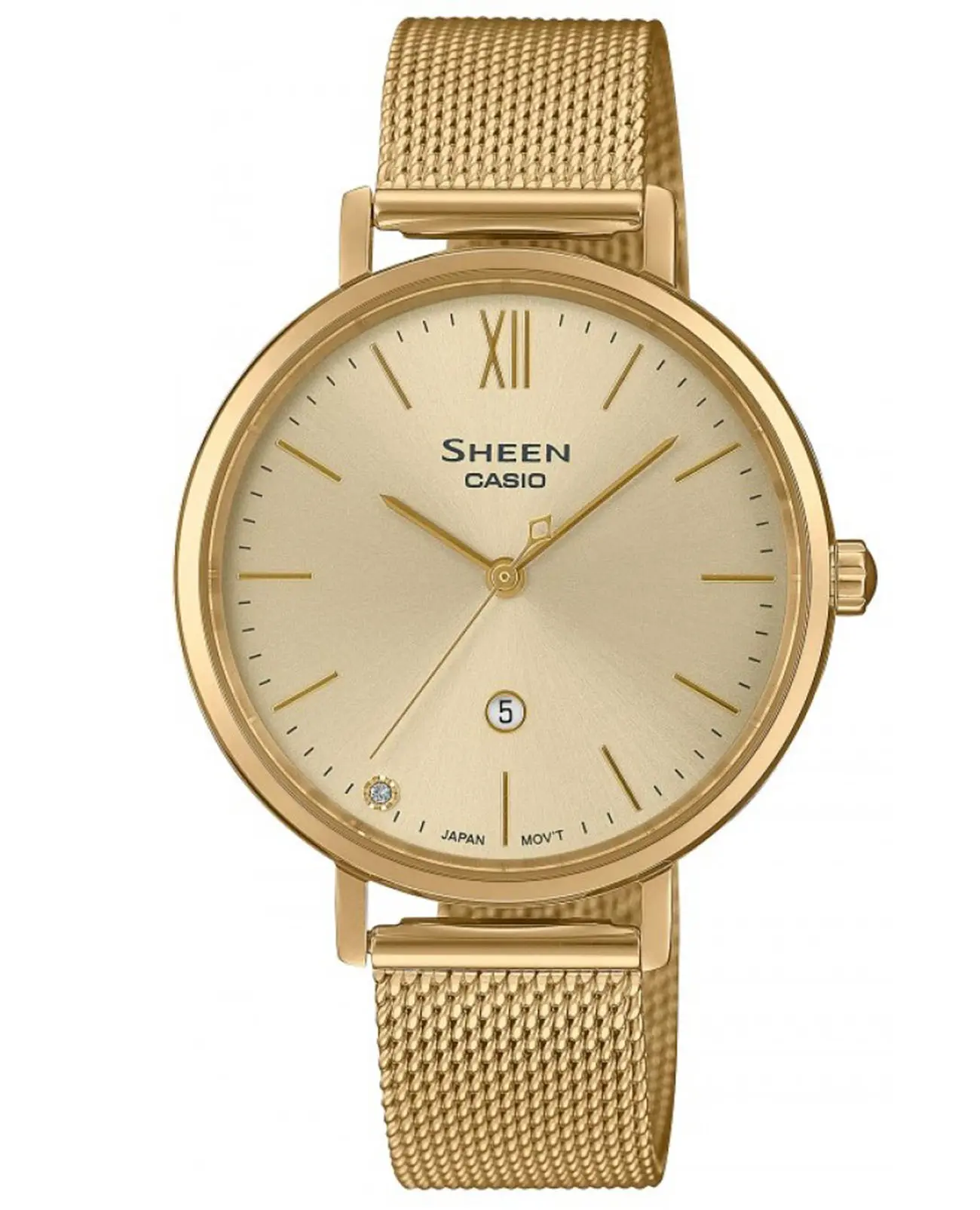 Часы Casio Sheen SHE-4539GM-9A купить в Казани по цене 23980 RUB: описание,  характеристики