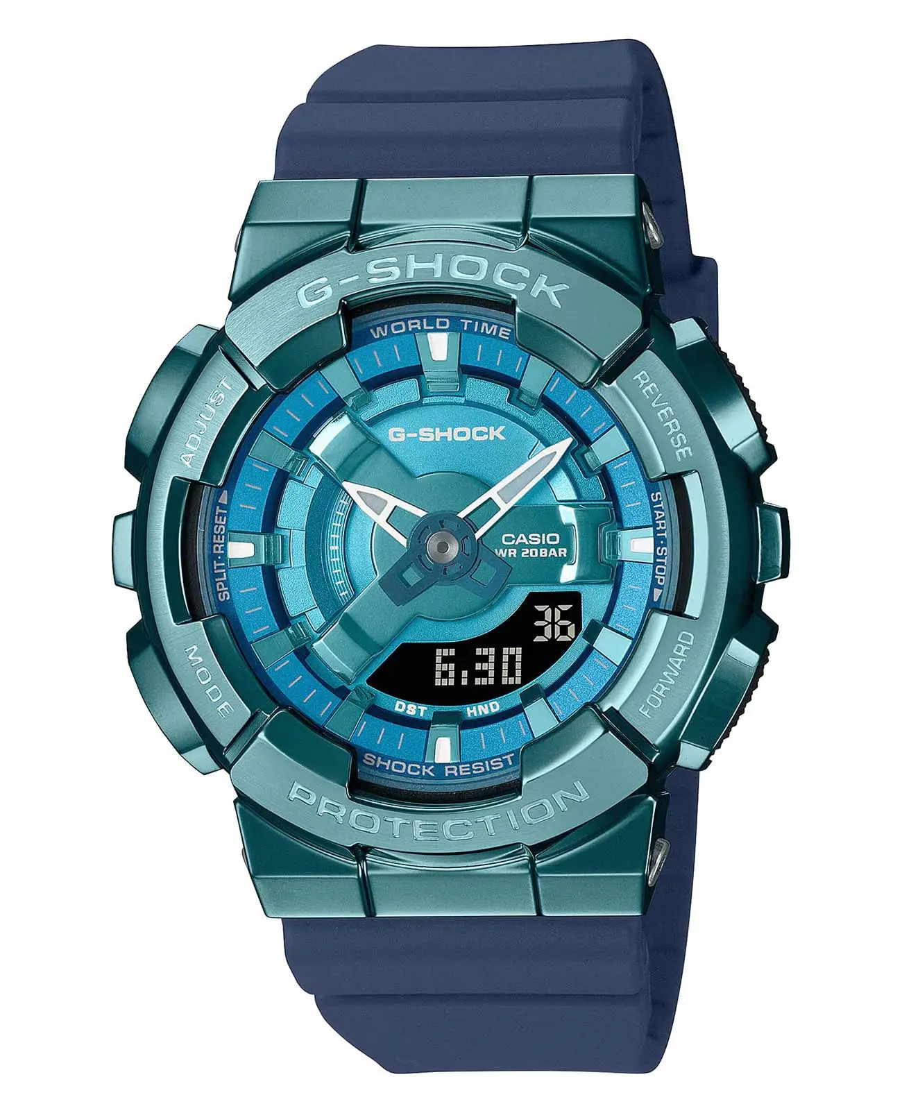 Часы Casio G-Shock GM-S110LB-2A купить в Кемерово по цене 26961 RUB:  описание, характеристики