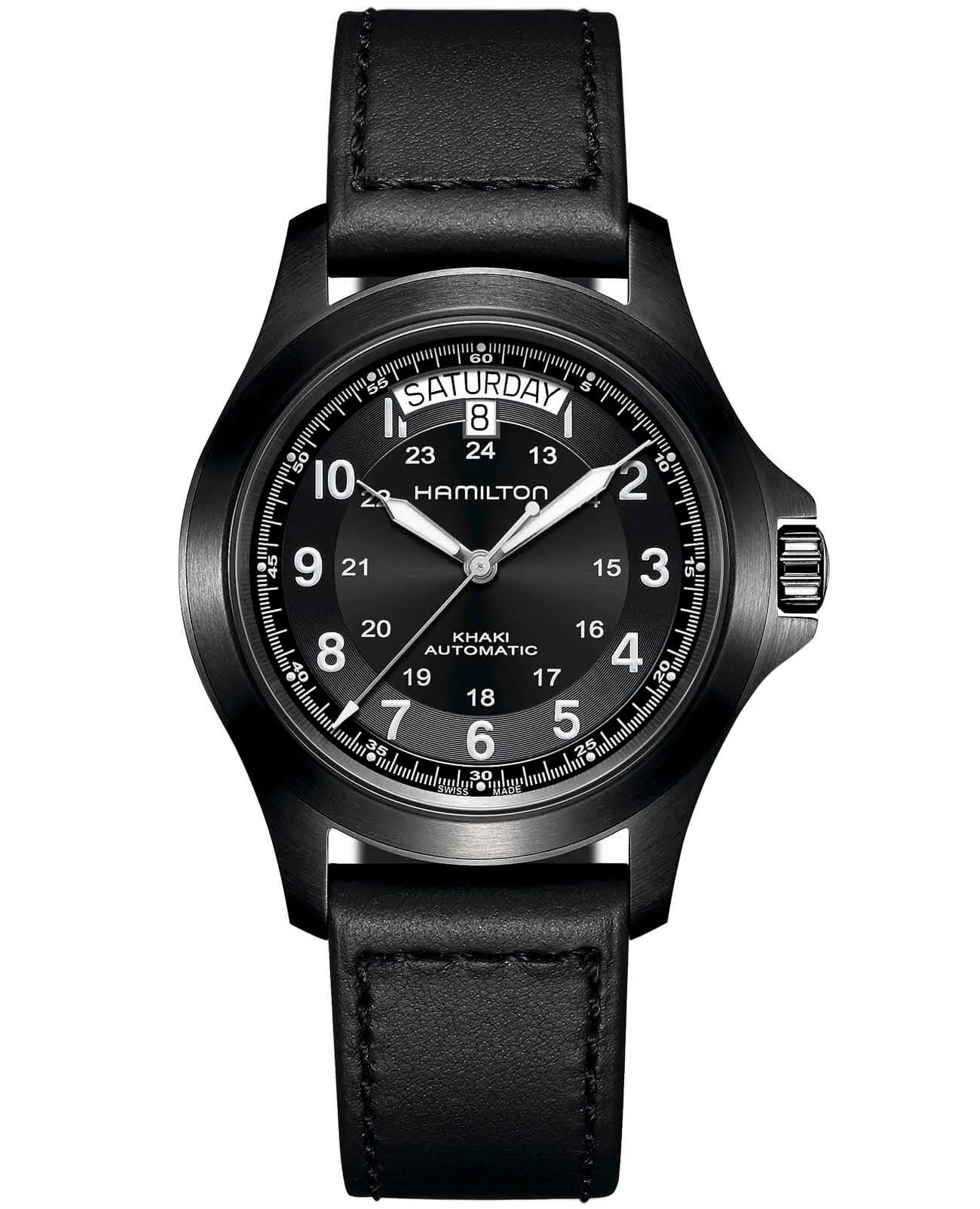 Часы Hamilton Khaki Field King H64465733 купить в Санкт-Петербурге по цене  93371 RUB: описание, характеристики