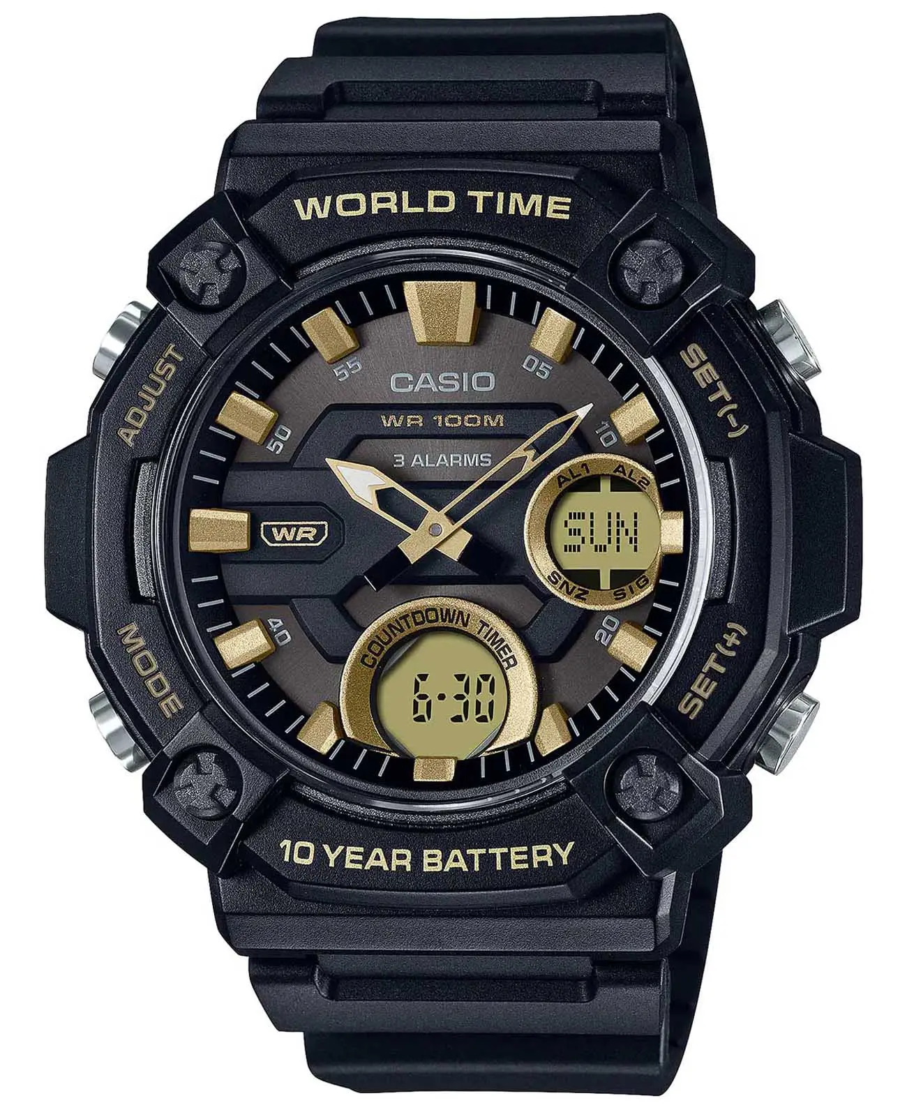 Часы Casio Collection AEQ-120W-9A купить в Казани по цене 7480 RUB:  описание, характеристики