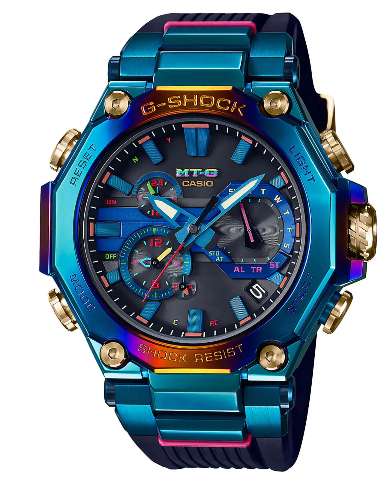 Часы Casio G-Shock Premium MTG-B2000PH-2A купить в Норильске по цене 158357  RUB: описание, характеристики