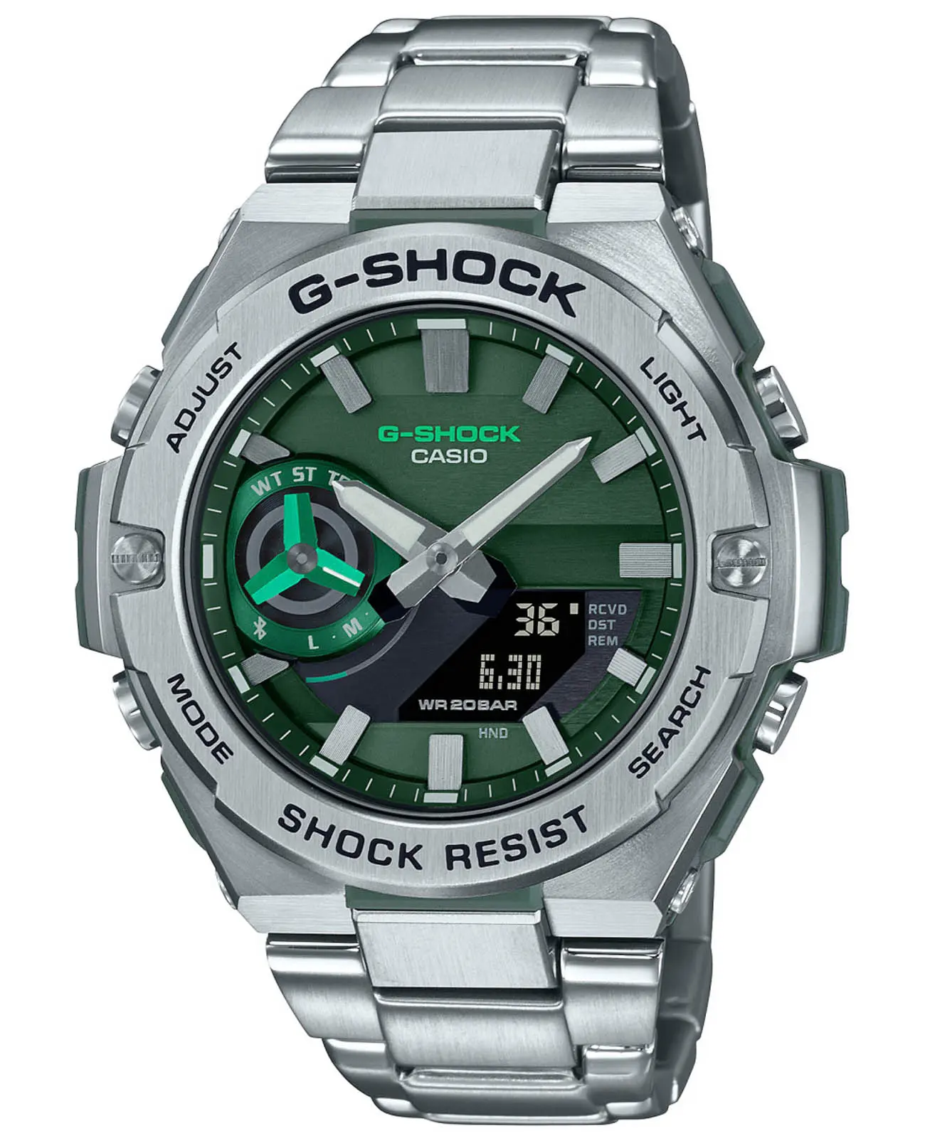 Часы Casio G-Shock GST-B500AD-3A купить в Омске по цене 51723 RUB:  описание, характеристики