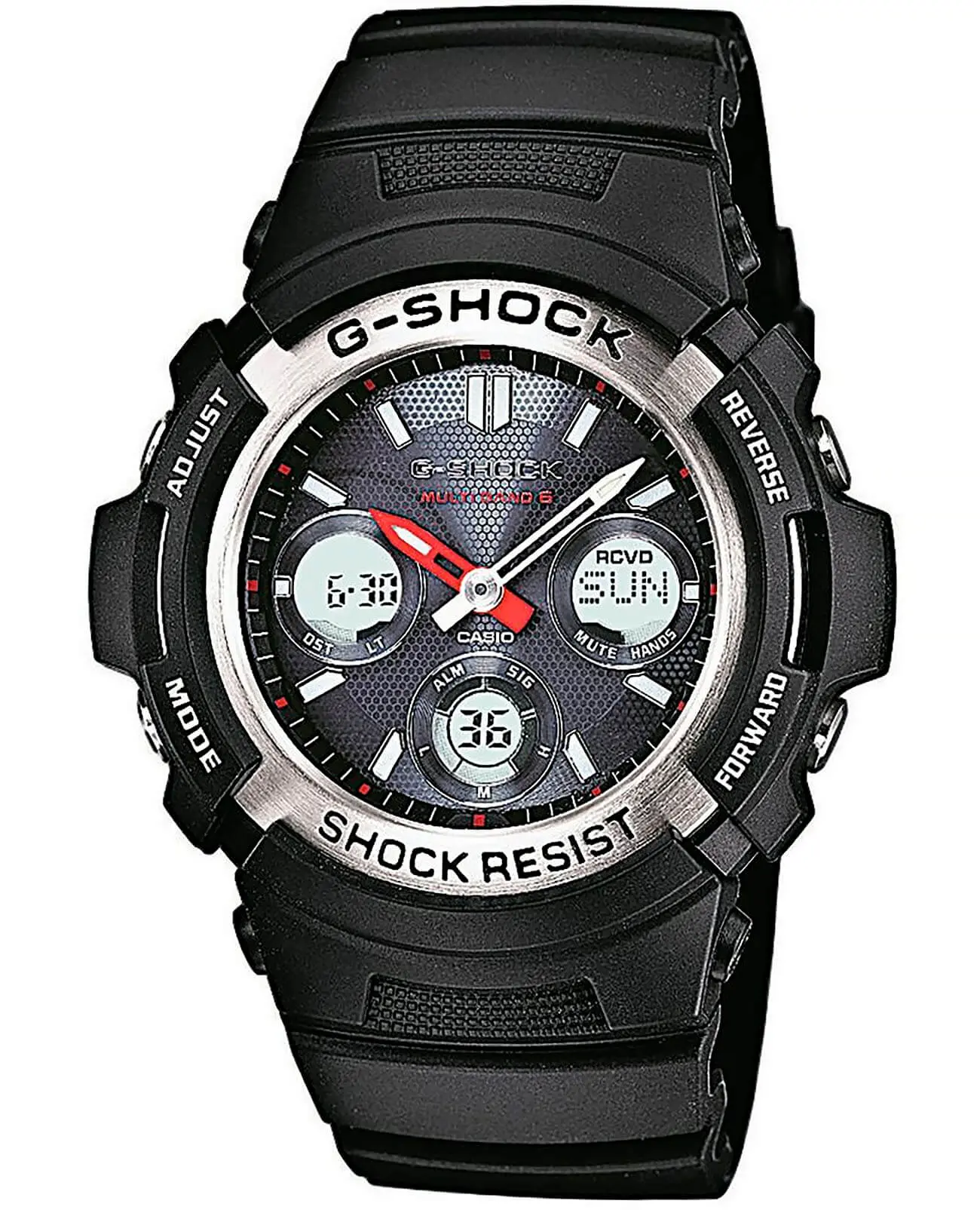 Часы Casio G-Shock AWG-M100-1A купить в Оренбурге по цене 22960 RUB:  описание, характеристики