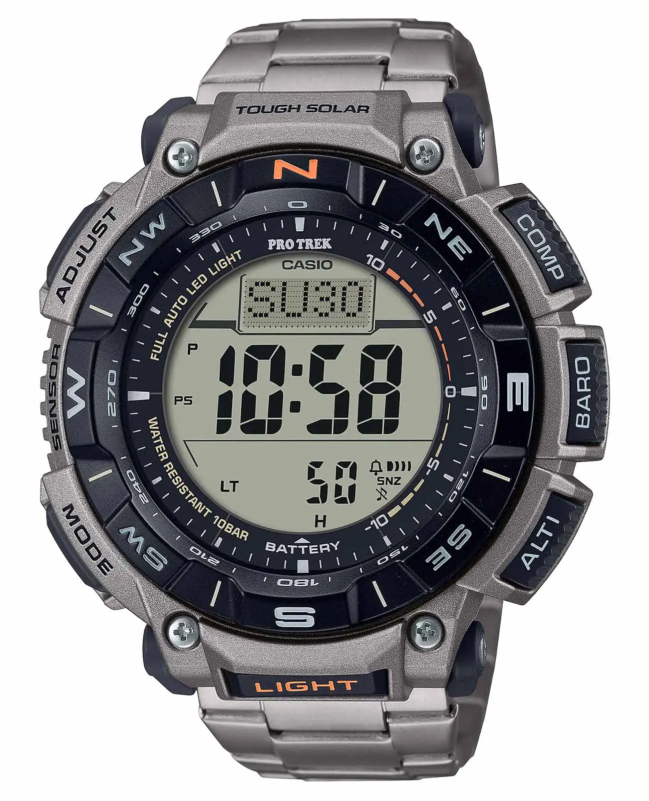 Часы Casio Pro Trek PRG-340T-7ER купить в Омске по цене 49925 RUB:  описание, характеристики