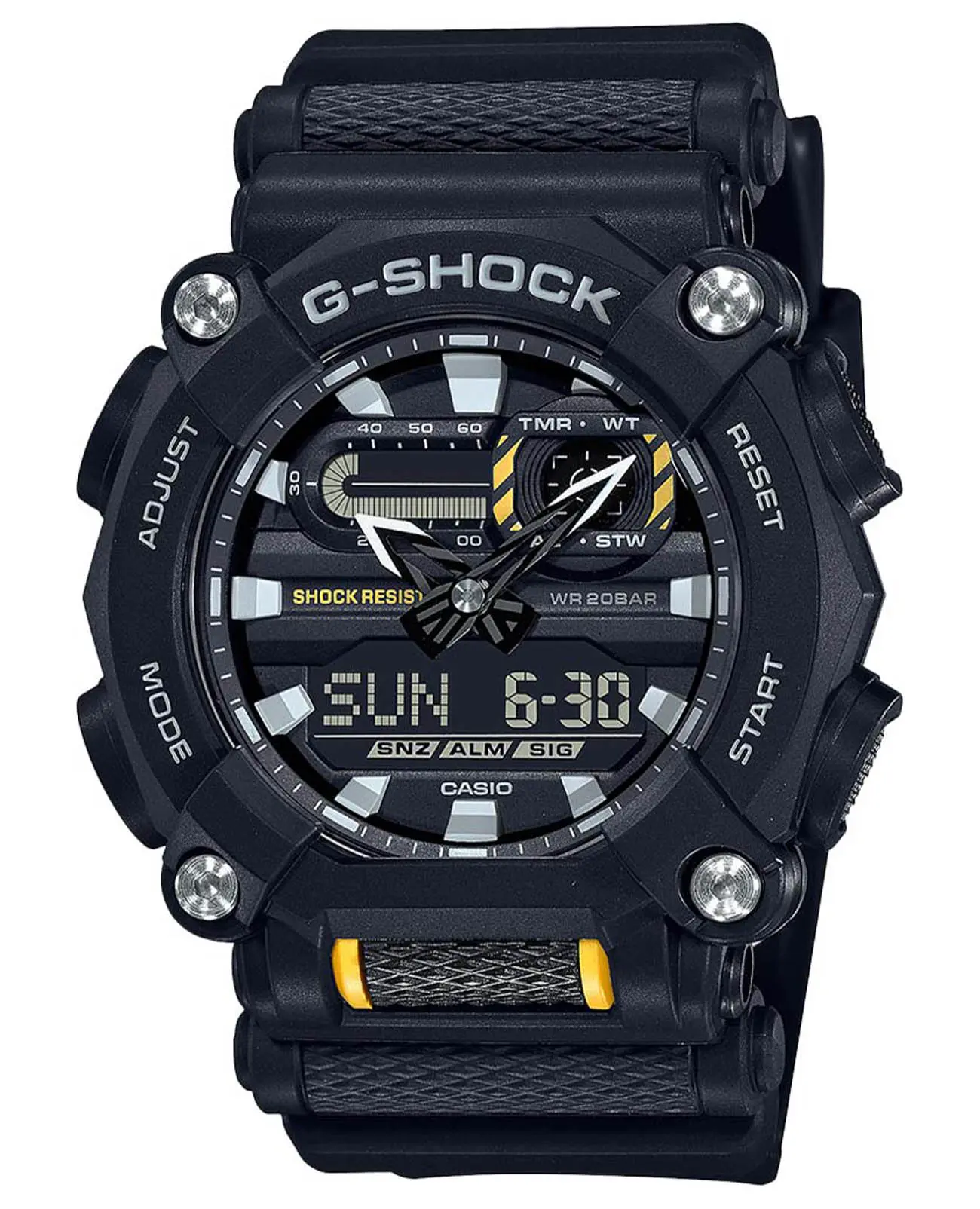 Часы Casio G-Shock GA-900-1A купить в Хабаровске по цене 18967 RUB:  описание, характеристики