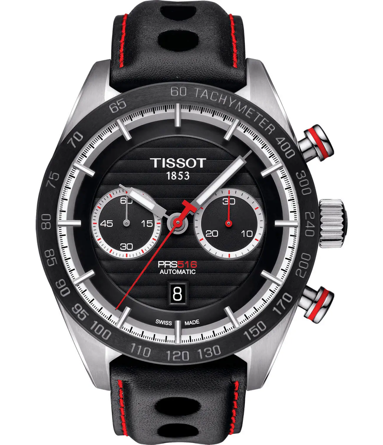 Часы Tissot PRS 516 Automatic Chronograph T1004271605100 купить в Тольятти  по цене 317292 RUB: описание, характеристики