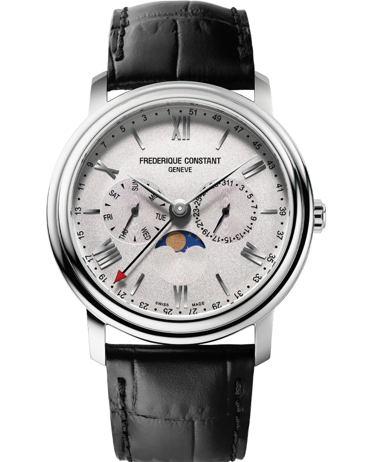 Часы Frederique Constant Classics Business Timer FC-270SW4P6 купить в Омске  по цене 89500 RUB: описание, характеристики