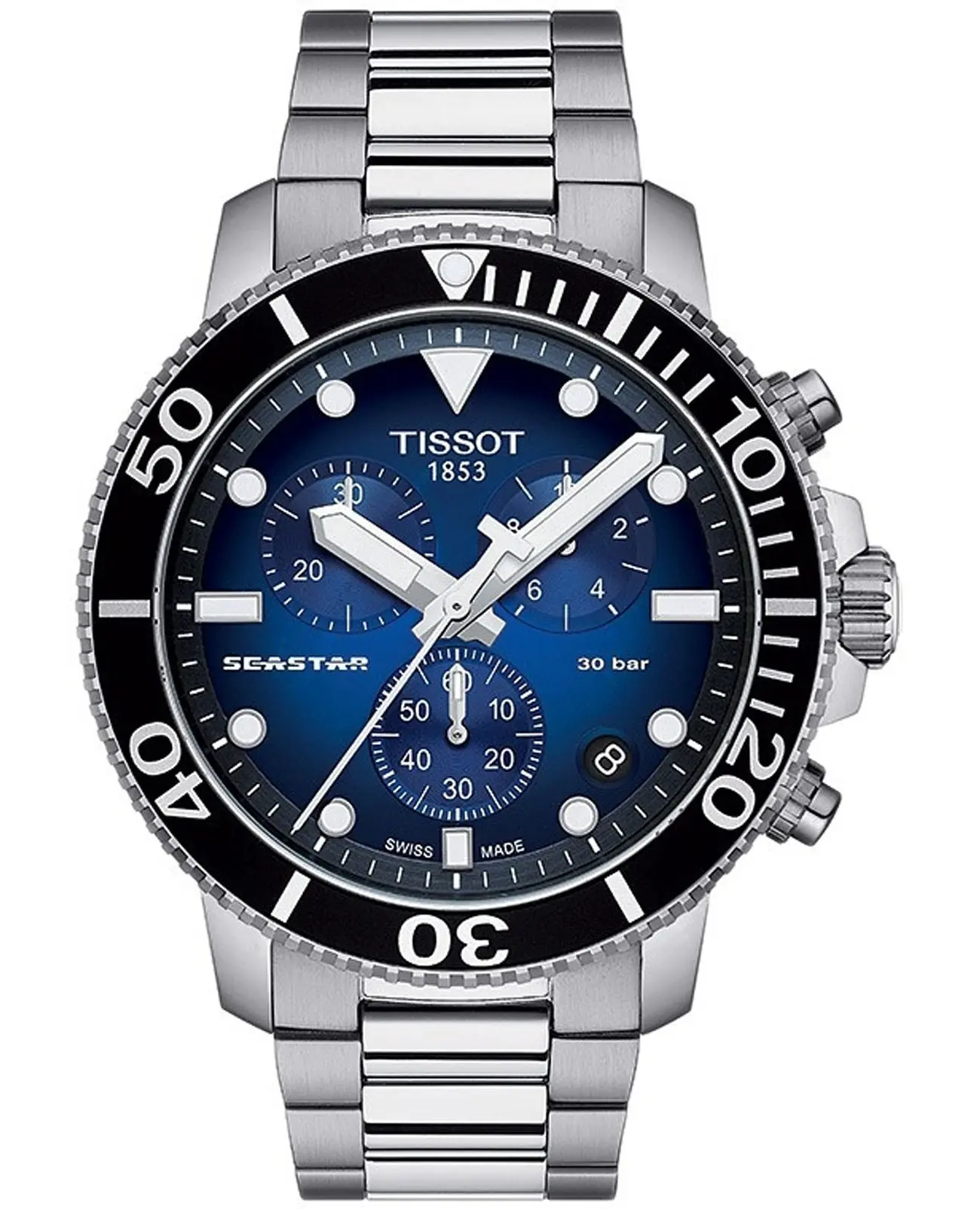 Часы Tissot Seastar 1000 Chronograph Special Edition T1204171104101 купить  в Новочеркасске по цене 86891 RUB: описание, характеристики