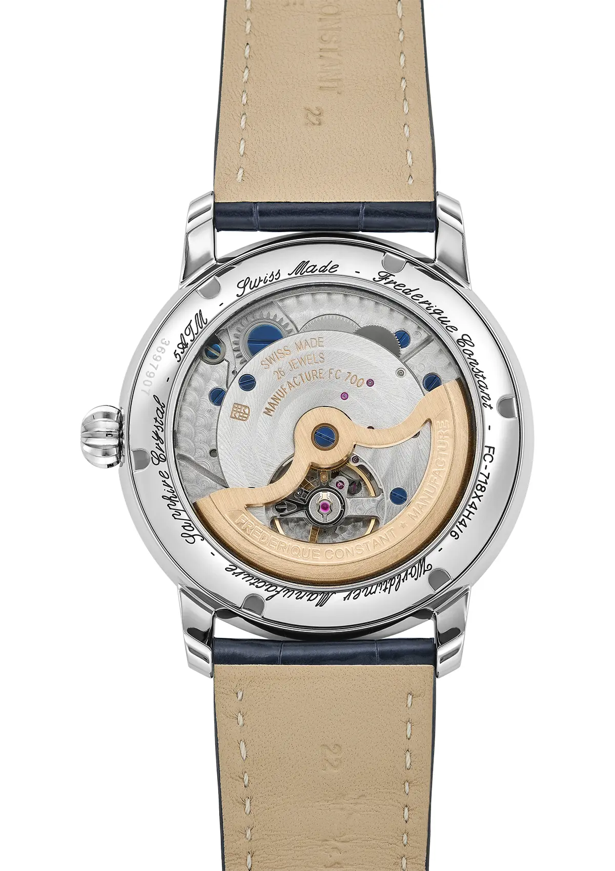 Frederique Constant Worldtimer Manufacture FC 718NWM4H6