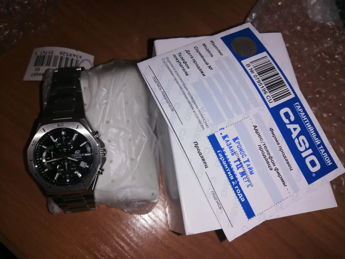 Часы Casio Edifice EFB-680D-1A купить в Москве по цене 22414 RUB: описание,  характеристики