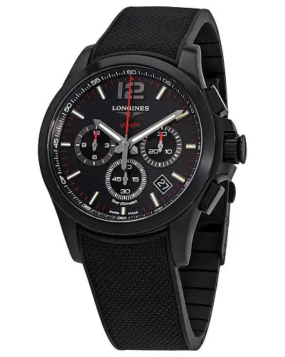 Longines conquest chronograph men's on sale watch