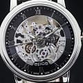 Epos Epos Emotion 3390.155.20.25.25 механические мужские часы часы, крупный план черный циферблат