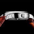Stuhrling Stuhrling Celestial Timekeeper 1017.02,  сша мужские часы на браслете кожаный боковой вид