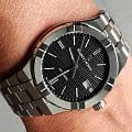 Maurice Lacroix Maurice Lacroix Aikon Automatic AI6008-SS002-330-1, aikon швейцария мужские часы на браслете нержавеющая сталь боковой вид