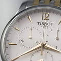 Tissot Tissot T-Classic Tradition T063.617.22.037.00 мужские часы белый циферблат на запястье