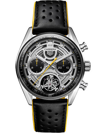 TAG Heuer Carrera Chronograph Tourbillon x Porsche Panamericana CBS5012.FC6571