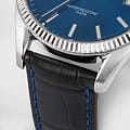 Jacques Lemans Jacques Lemans Derby 50-3R  derby австрийские мужские часы на браслете кожаный боковой вид