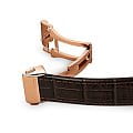 Rado Rado Coupole Classic R22911205, coupole швейцария мужские часы на браслете кожаный боковой вид