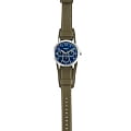 Fossil Fossil Airlift BQ2734 кварцевые мужские часы часы крупный план синий циферблата