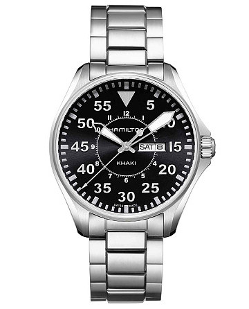 Hamilton Khaki Aviation Pilot Day Date Quartz H64611135