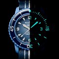 Часы Swatch x Blancpain Atlantic ocean SO35A100 фото 2