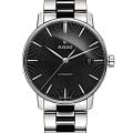Rado Rado Coupole Classic Automatic R22860152 Classic R22860152 механические мужские часы  черный циферблат, браслет сталь + керамические вставки — вид спереди