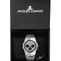 Jacques Lemans Jacques Lemans Melbourne 1-2181F  наручные мужские часы фото под углом.