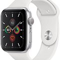 Часы Apple Watch Series 5, 44 мм, корпус из алюминия цвета «серебряный» фото 2