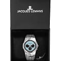 Jacques Lemans Jacques Lemans Melbourne 1-2181E  наручные мужские часы фото под углом.
