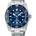 Seiko Seiko Prospex SNE585P1  SNE585P1 кварцевые мужские часы синий циферблат, браслет нержавеющая сталь — вид спереди