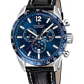 Candino Candino Gents Sport C4758/2  C4758/2 кварцевые мужские часы синий циферблат, браслет кожаный — вид спереди