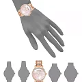 Часы Anne Klein 4004BMRG фото 4