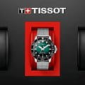 Tissot Tissot Seastar 1000 Powermatic 80 T120.407.11.091.00 мужские часы зеленый циферблат на запястье
