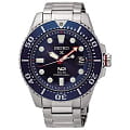 Seiko Seiko Prospex SNE435P1  SNE435P1  мужские часы синий циферблат, браслет  — вид спереди