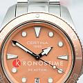 Certina Certina DS Action Lady C048.210.11.381.00,  швейцария женские часы на браслете нержавеющая сталь боковой вид
