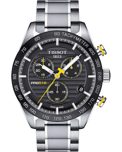 tissot prs 516 chronograph watch