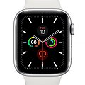 Часы Apple Watch Series 5, 44 мм, корпус из алюминия цвета «серебряный»