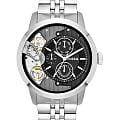 Fossil Fossil Townsman ME1135  ME1135 кварцевые мужские часы черный циферблат, браслет нержавеющая сталь — вид спереди