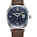 Timberland Timberland Cornwall TDWGB2237502  TDWGB2237502 кварцевые мужские часы синий циферблат, браслет кожаный — вид спереди
